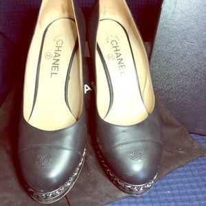 A very loved pair of Chanel heels